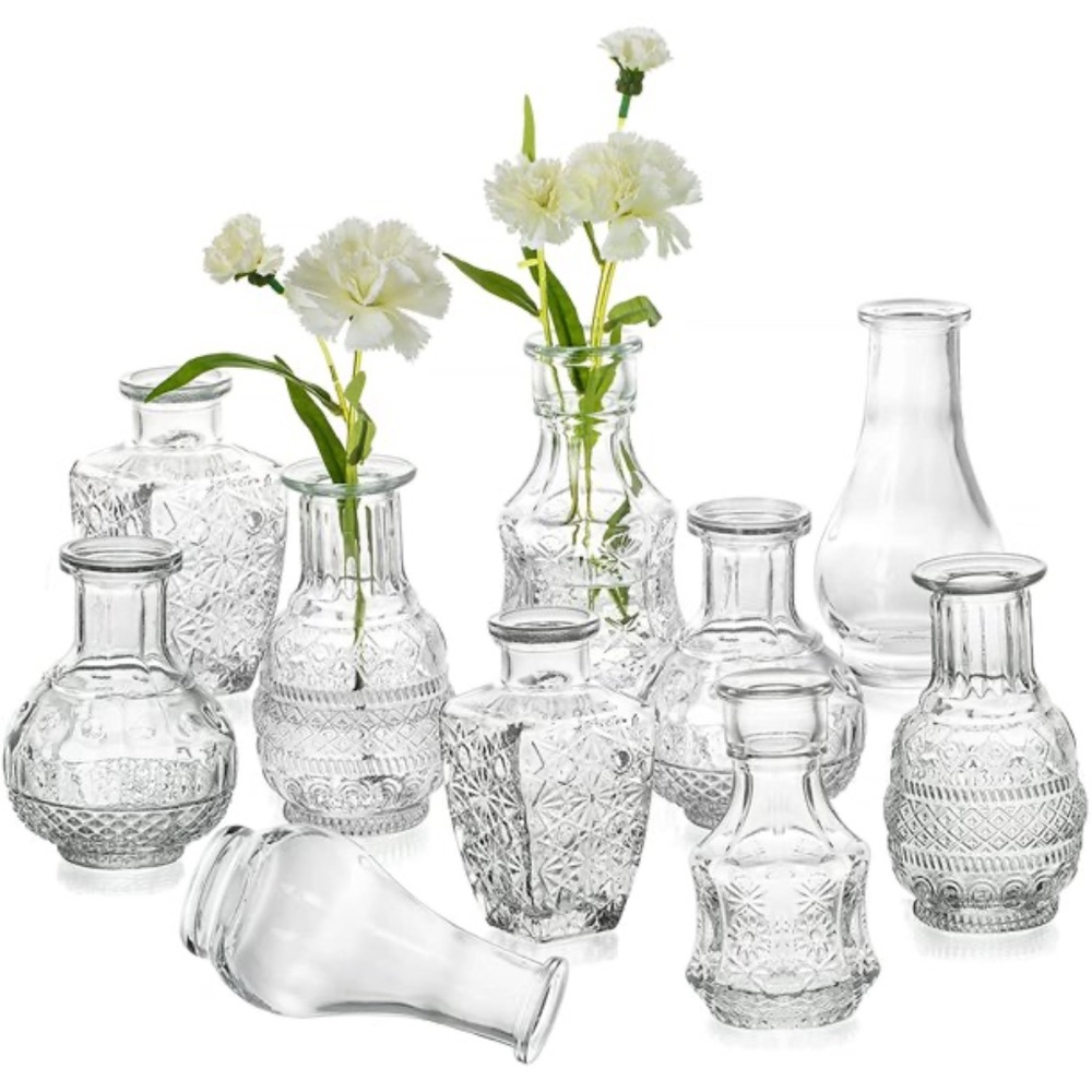 Small Glass Vintage Vases